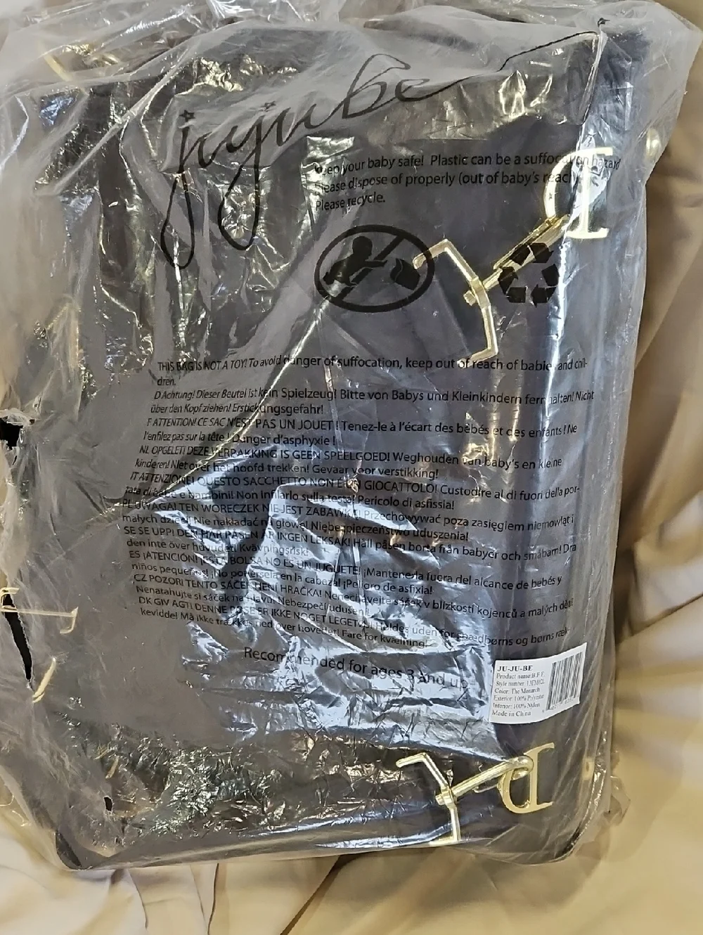 Jujube The Monarch Legacy Baby Bag In B.f.f Brand New With Tags
